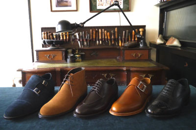 オーダーシューズのカスタマイズ