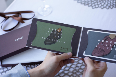 革靴セミオーダー専用のギフトチケット